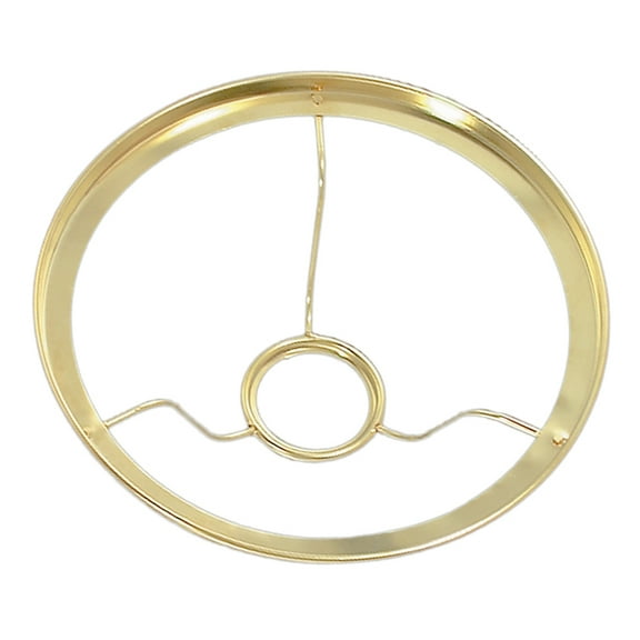 B&P Lamp® 10" Brass Plated Shade Holder for Aladdin Style Oil Lamps