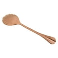 thumbnail image 4 of Shell-shaped Stainless Steel Long Handle Spoon Restaurant Dessert Spoon, 4 of 8