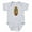 Heather Gray, variant on CafePress - La Guadalupana - Cute Infant Bodysuit Baby Romper - Size Newborn - 24 Months