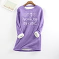 thumbnail image 1 of Birdeem Chemise Décontractée à Manches Régulières Imprimée Mode pour Femmes Hiver Ample Vacances Col Rond, 1 of 12