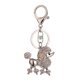 thumbnail image 2 of Llavero Colgante de Perro de Canche Accesorio de para s Chicas , Plata, 10.5x5cm BLESIY Llavero de mujer, 2 of 8