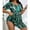 Green, variant on HOMBOM Swimsuits for Women Two Piece Swim Dress with Boy Shorts Plus Size Floral Print Green Adults Bathing Suits