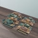 thumbnail image 3 of 2x 8 piezas de plástico 1:72 ensamblar tanques Kits de construcción de pasatiempos modelo de bricolaje para regalos de Navidad juguetes de escritorio, 3 of 9