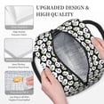 thumbnail image 3 of Honeii Panda Bear Print Insulated Lunch Bag Women Reusable Lunch Box with Pocket for Work Picnic Travel -One Size, 3 of 6