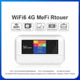 thumbnail image 2 of Router LTE 4G SIM Modem 300Mbps WiFi6 MiFi Compatible con Tarjetas SIM 5G Mini Punto de Acceso Wifi 4G de Bolsillo Puerto Tipo C 3000mAh, 2 of 5
