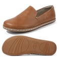 thumbnail image 1 of Zapatos sin cordones para descalzos para mujer, cómodos, color canela 5, 1 of 7