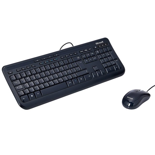 Teclado Microsoft Kit de teclado y mouse Alambrico Optico 3J2-00008