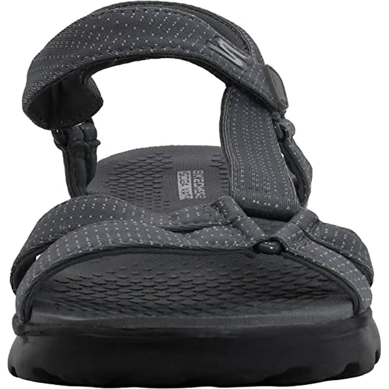 Skechers On 400 Radiance Sport Sandal Charcoal/Black 10 - Walmart.com