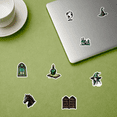 thumbnail image 4 of 35pcs-50pcs Mystical Stickers Stationery Stickers Gothic Decals Wizard Stickers for Laptops Suitcase Phone, 4 of 9
