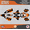 Orange, variant on Kalair GFX Graphics Kit for Ktm ENDURO 4-STROKE 400 XC-W, 450XC-W, and 530 XC-W (2008-2011) Speed Series