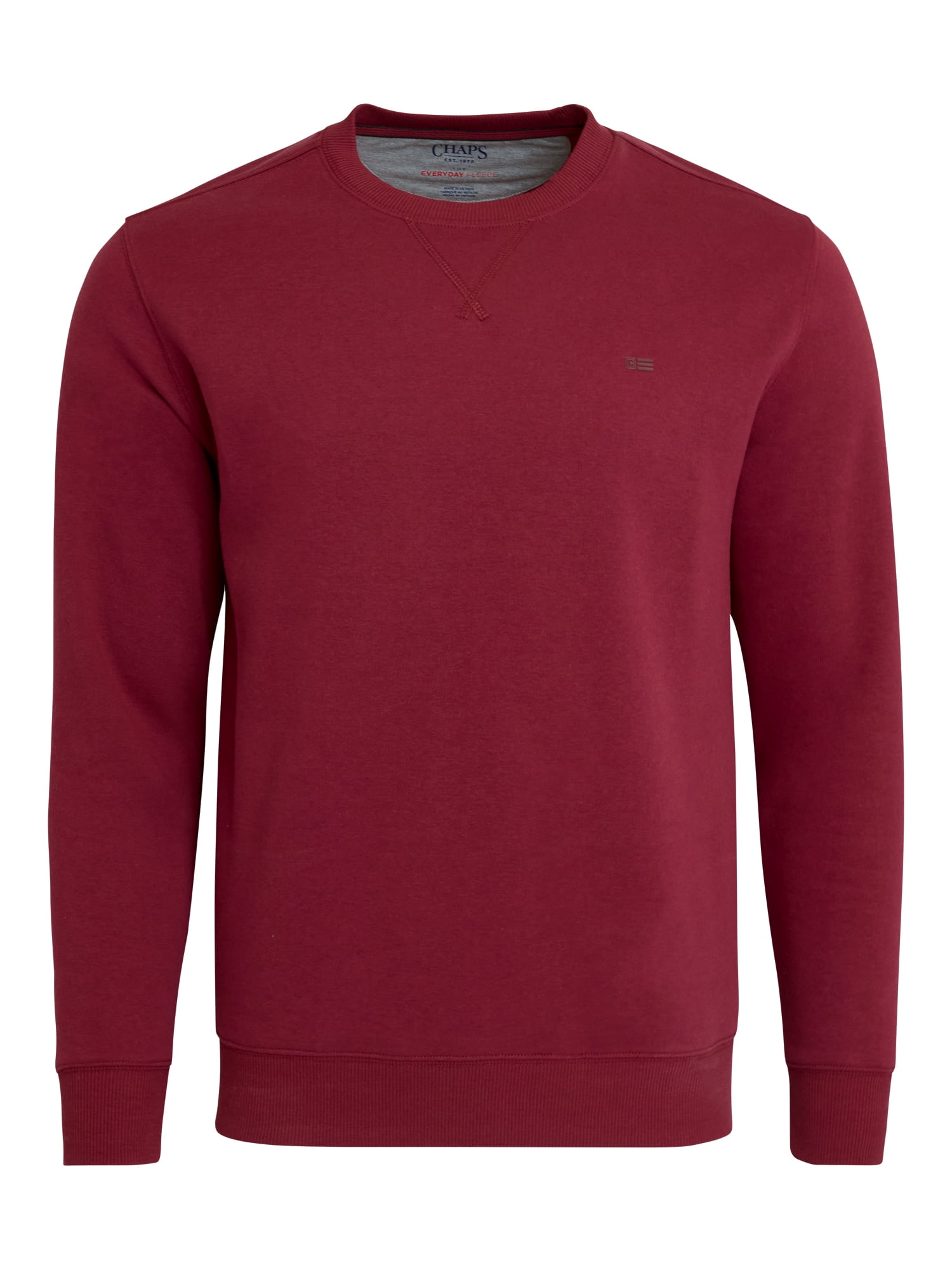 Chaps Men's & Big Men's Everyday Fleece Crewneck Sweatshirt, Sizes S-2XL