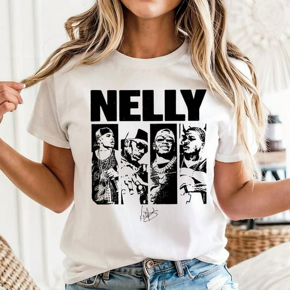 Nelly Rapper Vintage 90s Bootleg T-Shirt Unisex, Sizes S-5XL, Tbun