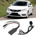 thumbnail image 4 of Adaptador De Cable De Audio, Conector De Arnés Auxiliar 5.0 Plug And Play Estable Con Reemplazo De Micrófono Para Sylphy Para Automóvil, 4 of 7