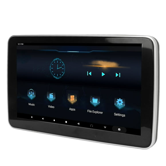 Car Headrest , 10.1in Touchscreen Headrest Multimedia Player 2GB 32GB ROM For Vehicles