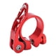 thumbnail image 3 of BOLANY Abrazadera para tija de sillín de bicicleta de carretera de montaña Abrazadera para tija de sillín de bicicleta de liberación rápida 31,8 mm Rojo, 3 of 10