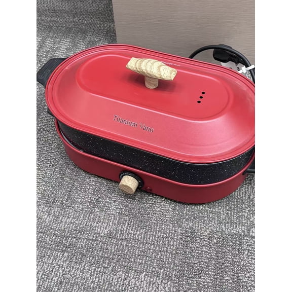 Titanium Vano Electric Griddle – Versatile Indoor Cooking Plate