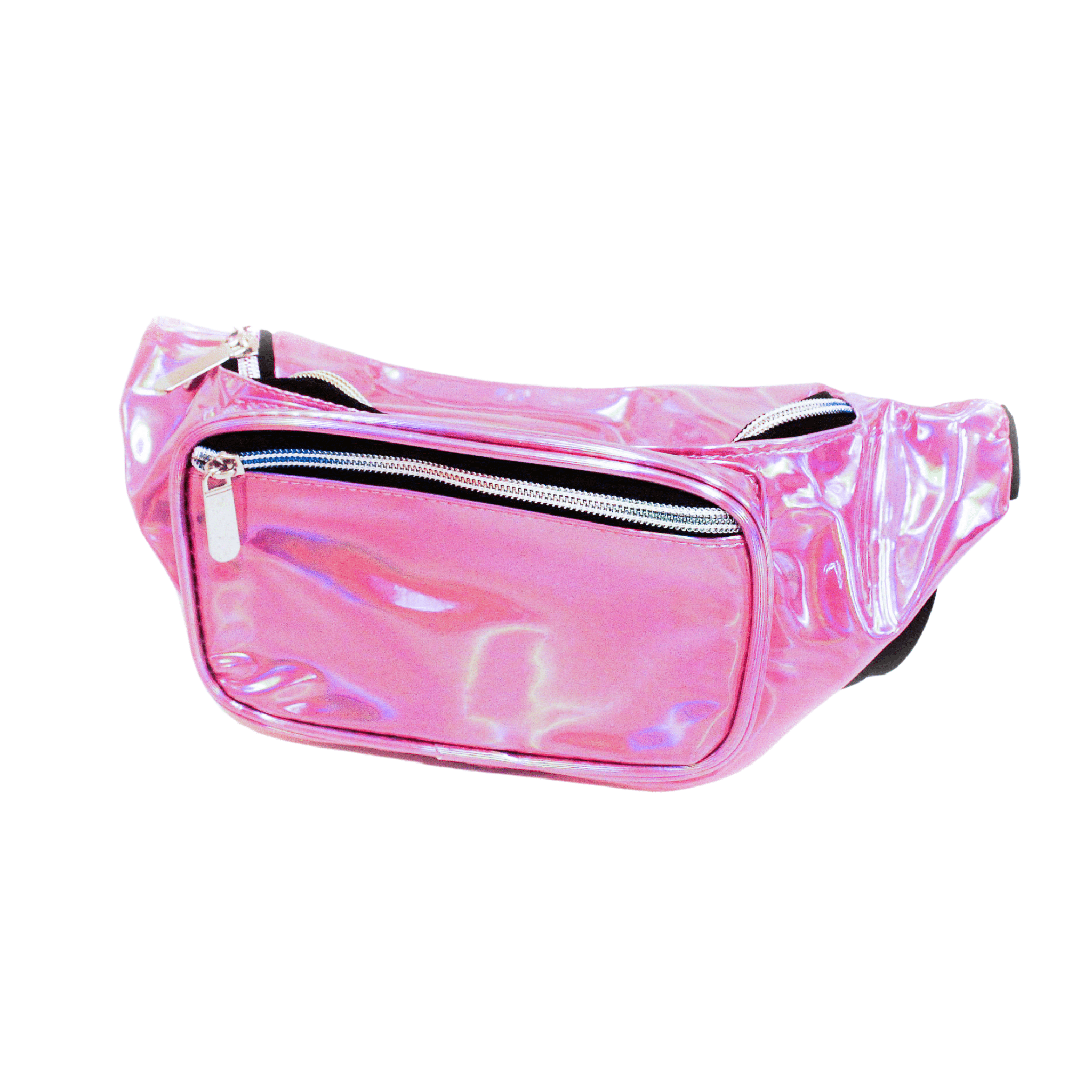 Pink holographic fanny pack Clearance