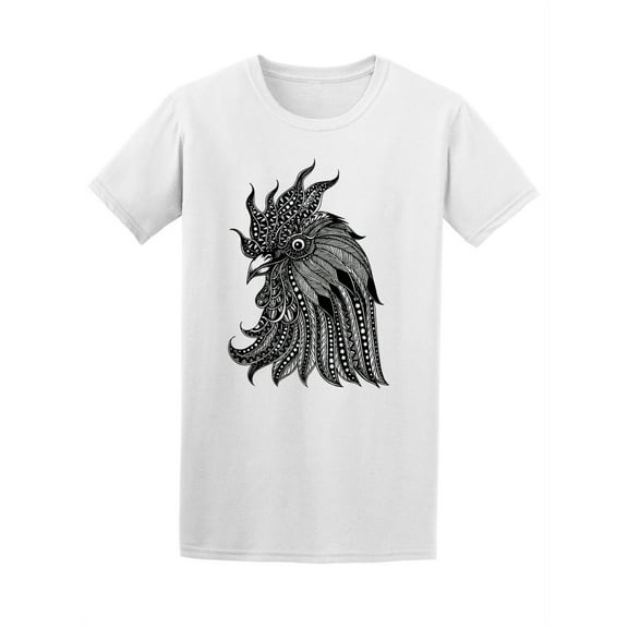 Rooster Head With Ethnic Tee Men's -Image by Shutterstock