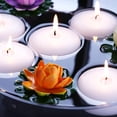 thumbnail image 4 of Velas flotantes KNOURT, 24 unidades, 7,6 cm, cera blanca sin perfume, 4 of 6