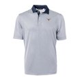 thumbnail image 2 of Men's-Cutter & Buck  Navy/White Texas Longhorns DryTec Virtue Eco Pique Recycled Polo, 2 of 3