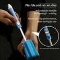 thumbnail image 6 of 1 Pcs Bottles Sponge Brush,Dishwashing Sponge Brush with Adjustable Long Handle,Bottle Scrubber Cleaning Sponges Brushes,for Clean Dishes, Sinks,Cookware,Coffee Glasses Pot Cup Mugs,(Red,11.6 in), 6 of 7