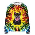 thumbnail image 5 of Yertdoel Hoodies for Women Fashion Printed Fleece Lined Drawstring Pullover Hooded Sweatshirt Outdoor Casual Warm Cozy Hoodie Top with Pocket, 5 of 8