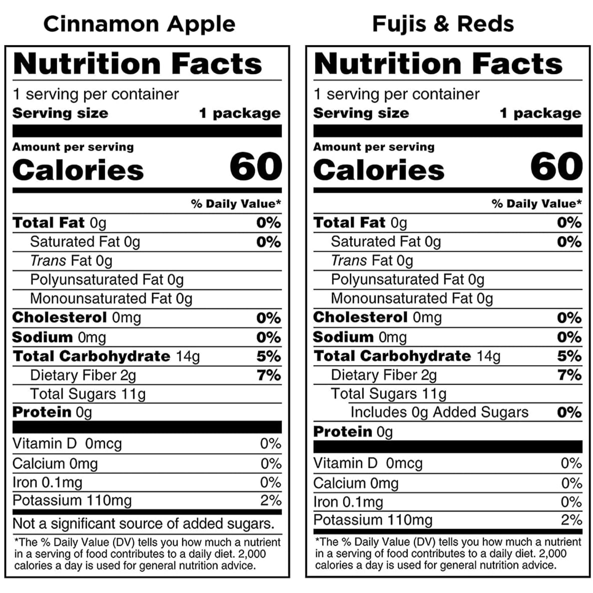 Bare Baked Crunchy Organic Apple Chips Variety, 0.53 Ounce (Pack of 20)