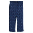 thumbnail image 3 of Nautica Men's Sueded Fleece Pajama Pants 2 Pack (Navy/Blue, Small), 3 of 6