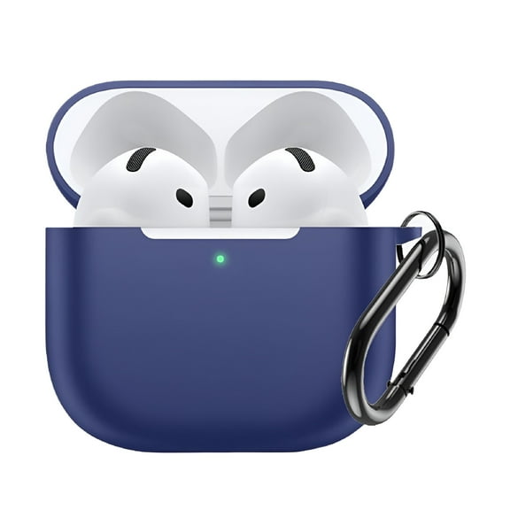 GJX Case for AirPods 4th Generation, AirPods 4 Case Cover with Hook, AirPods Protective Case, Advanced Anti-fall, Anti-fingerprint, Washable