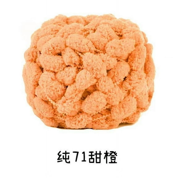 Namzi 50g Pom pom Yarn Soft Ball Yarn for Crochet & Knitting, Craft Yarn Made of Acrylic & Dacron, Ideal for DIY Projects,A278