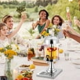 thumbnail image 5 of TEQIN 4.4 Gallon Commercial Drink Dispenser, Stainless Steel Beverage Dispenser With Ice Core, Stand & Spigot For Cold Juice, Iced Tea And Lemonade At Parties & Weddings, 5 of 7