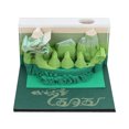thumbnail image 1 of Calendario creativo tallado en papel, regalo para mujer, decoración de escritorio, cuaderno Post-It estereoscópico 3D de Harry Potter, 1 of 5
