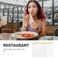 thumbnail image 4 of KAKOWELY 25Pcs Golden Rectangular Napkin For Hotel Use Wedding Parties Banquets Decorative Paper Napkins, 4 of 8