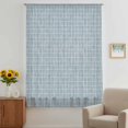 thumbnail image 3 of Sky Blue Plaid Sheer Curtains 84 Inches Long, Farmhouse Buffalo Checkered Gingham Light Filering Curtains, Breathable Simi Curtain Privacy Drapes for Living Room Bedroom Lightweight Window Treatment, 3 of 9