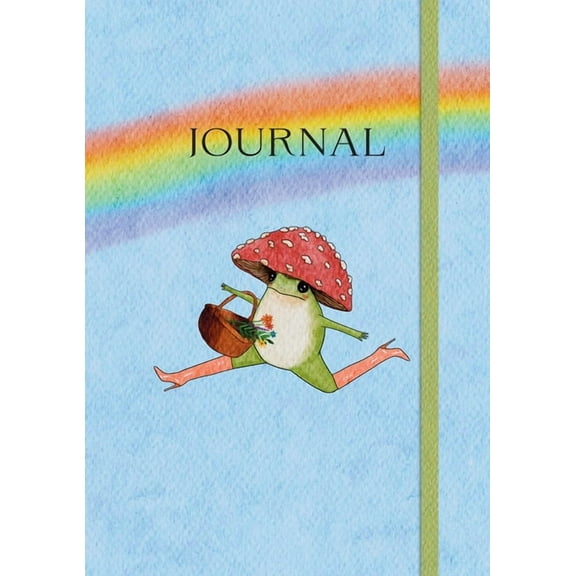 The Little Frog Journal: A Beautiful 160-Page Lined Journal Featuring the Internet's Beloved Mushroom Frog, from the Art, (Paperback)