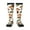 3 Black, variant on Monkeys Swinging from Palms Pattern Women’s Knee High Crew Socks,Trouser Socks Comfortable, Breathable, Moisture-Wicking and Soft