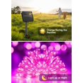 thumbnail image 3 of Luces Solares en Cadena Minetom 10 m 100 LED Rosadas 8 Modos IP65, 3 of 6