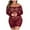 Wine Red, variant on Fashion Lingerie Bodysuit for Women Plus Size Underwear Lace One-Piece Underwear Pajamas Set