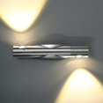 thumbnail image 1 of Aplique de pared con punto LED para interiores de 6 W, iluminación de pared de aluminio giratoria de 360 ​​grados, moderna, arriba hacia abajo, luz ajustable para dormitorio, sala de estar, blanco cálido ER, 1 of 5
