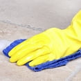 thumbnail image 5 of (Price/Case)Handgards General Purpose Reusable Yellow Latex Large Glove, 12 Pair, 4 per case, 5 of 5