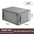 thumbnail image 1 of Chmadoxn Storage Trunks,Closet Organizers and Storage, Organization and Storage, Visual Clothes Storage Bag Wardrobe Sorting Storage Box Portable Storage Bag Winter Quilt Storage Box clothes storage, 1 of 1