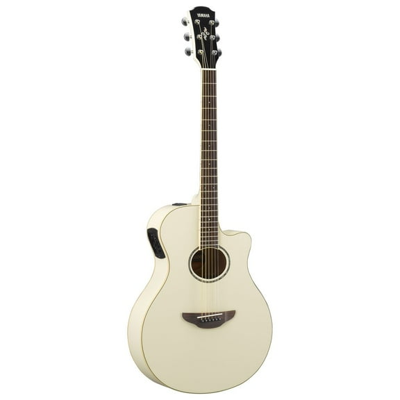 Guitarra Electroacústica Yamaha APX600 Vintage White