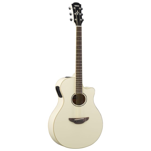 Guitarra Electroacústica Yamaha APX600 Vintage White