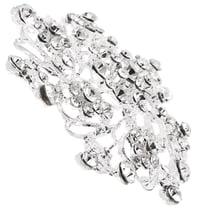 ADDHAT Elegant Flower Brooch Alloy 1Set 2.24X2.24X0.39In