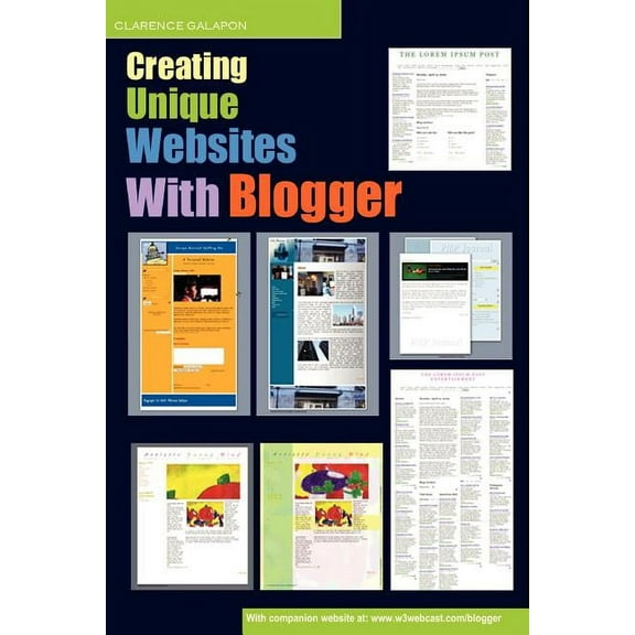 Creating Unique Websites With Blogger, (Paperback)