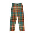 thumbnail image 5 of Balery colorful plaid print Men's Pajama Pants,Ultra Lightweight Pjs,Lounge Pant-Medium, 5 of 9