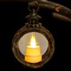 thumbnail image 5 of Electronic Candle Ambient Light | Mini Oil Lamp Style Night Light | Christmas Holiday Festival Decor Lamp | LED Flicker Flame Simulation | Bronze White Silver Gray | 13.5x9cm | 1pc, 5 of 6