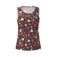 thumbnail image 4 of Gaeub Winter Holiday Christmas Women's Workout Tank Tops Lightweight Sleeveless Shirts for Women for Athletic Running Tennis Yoga - X-Large, 4 of 9