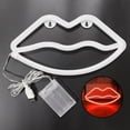 thumbnail image 2 of Luz de decoración colgante Gloria LED Labio rojo, 2 of 9