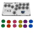 thumbnail image 5 of RP2040 Fighting Keyboard+12PCS Keycap for Joystick 6 Tekken Game Covered Punk B, 5 of 5